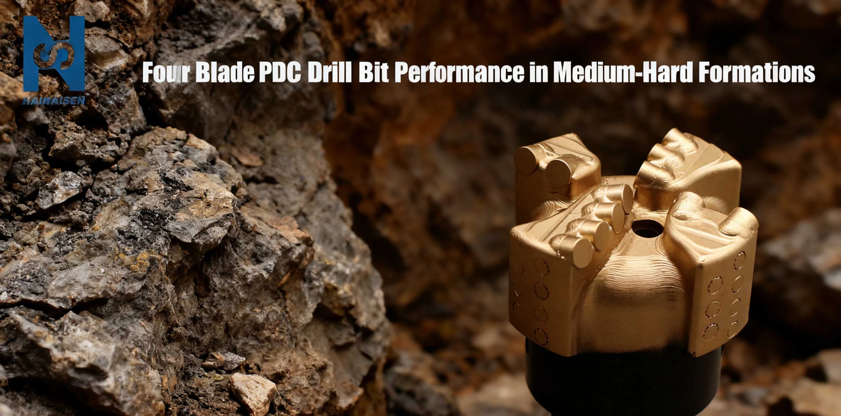 Four Blade PDC Drill Bit Four Blade PDC Drill Bit