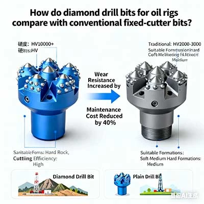 Diamond Drill Bit Oil Rig Diamond Drill Bit Oil Rig