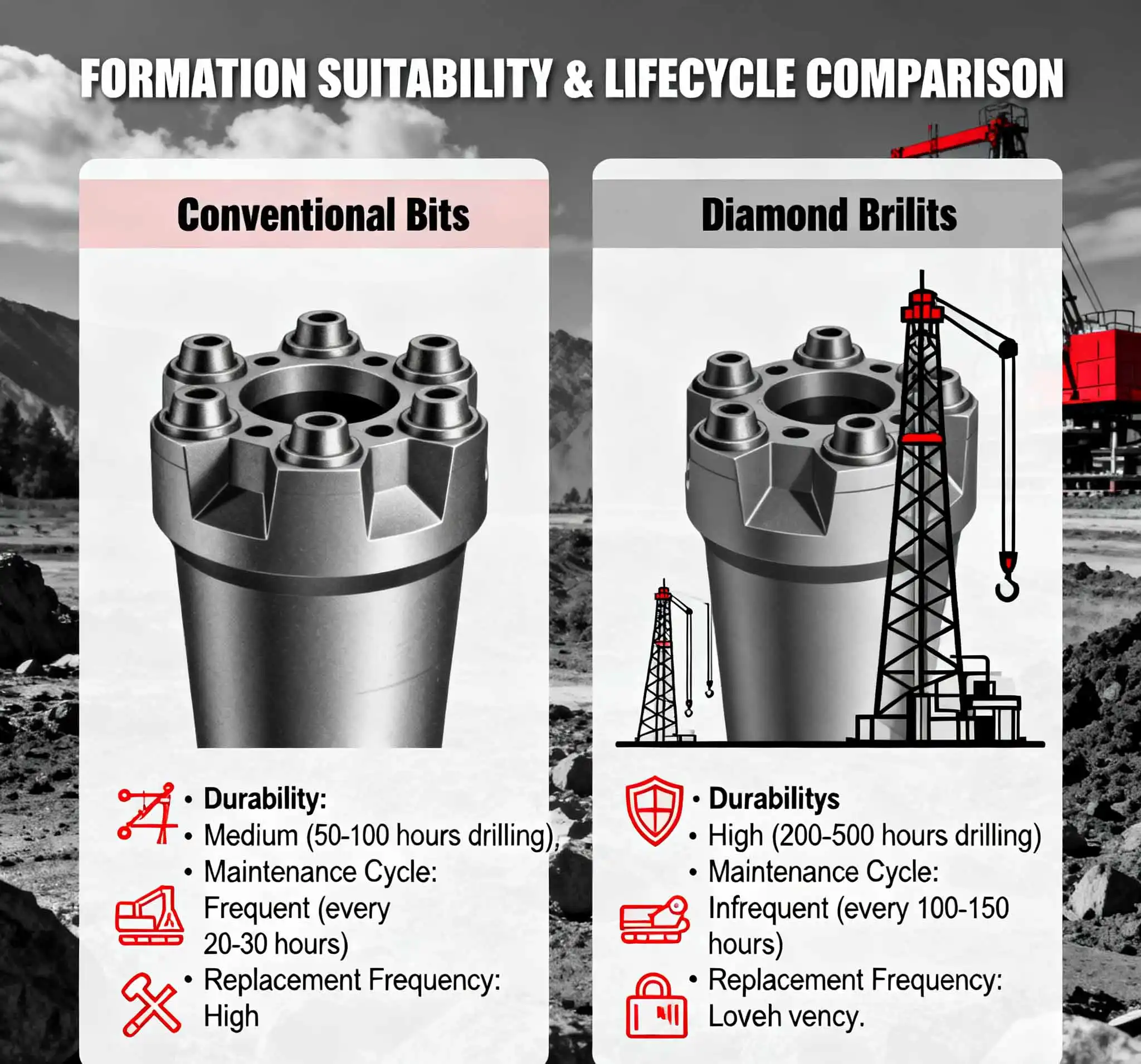Diamond Drill Bit Oil Rig Diamond Drill Bit Oil Rig