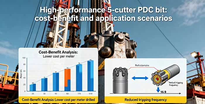 High Performance 5 Cutter PDC Bits