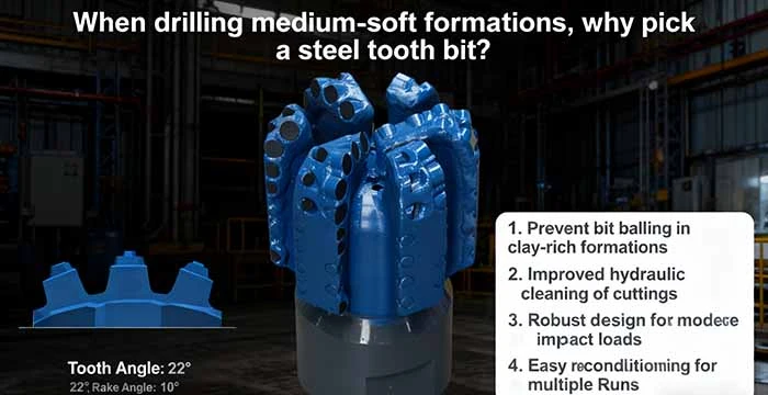 steel tooth bits steel tooth bits