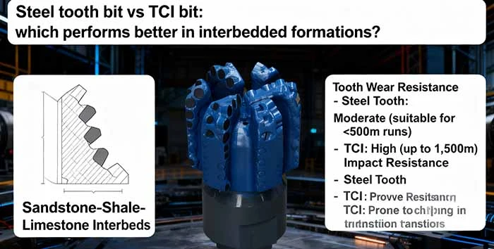 Steel tooth bits Steel tooth bits
