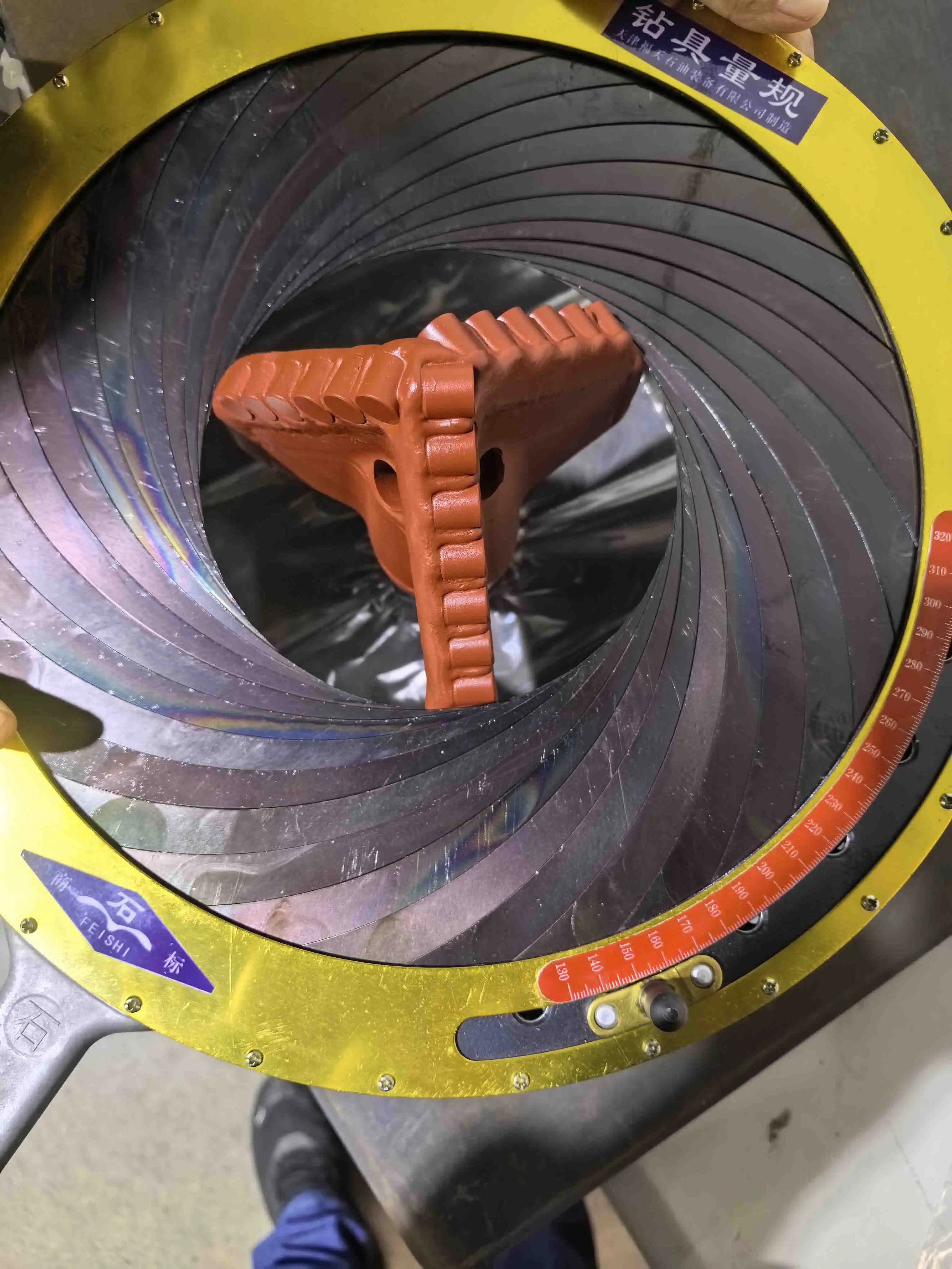 directional three blade PDC drill bit directional three blade PDC drill bit