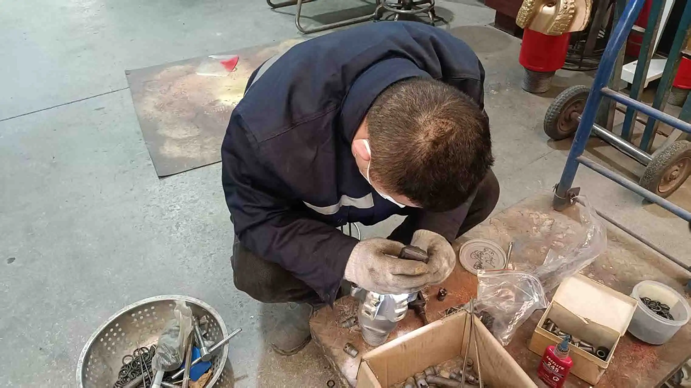 Steel Scraper Drill Bit