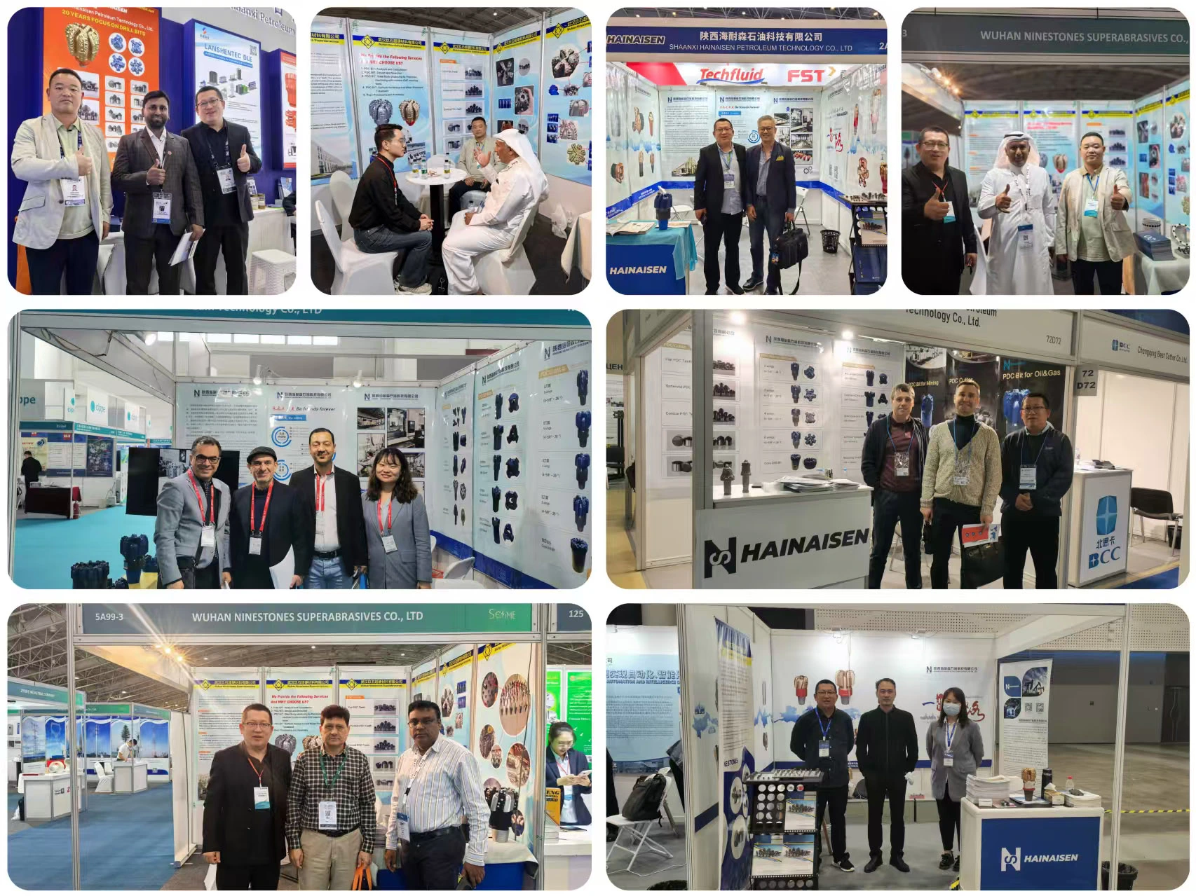 Seven Blade Wing Oil Drilling Drill Bit exhibition Seven Blade Wing Oil Drilling Drill Bit exhibition