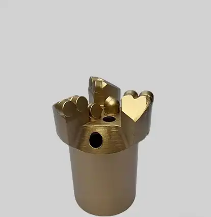 3 Blades PDC Rock Bit body design and blade geometry