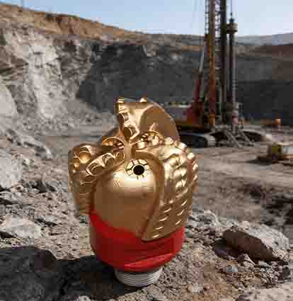 Can three-blades rock drill bits handle extreme hardness?