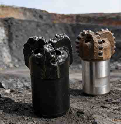 Material structure of Coal Mining PDC Drill Bits: steel vs matrix