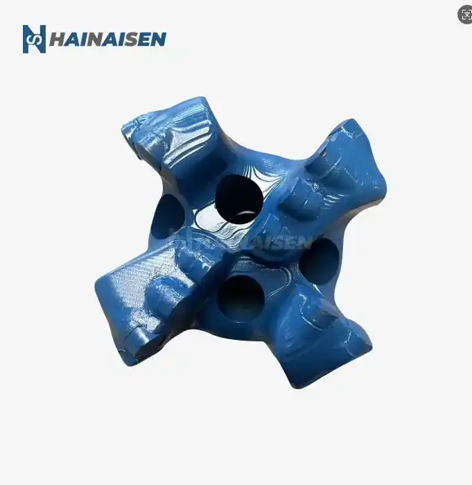 How does a four-blade PDC bit perform in extreme drilling cases?