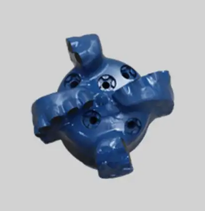 Cutter Layout Guide: Four Blade Wing Petroleum Drill Bit