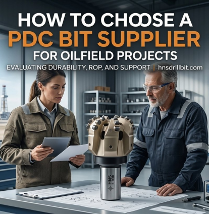 How to Choose a Reliable PDC Bit Supplier for Oilfield Projects?