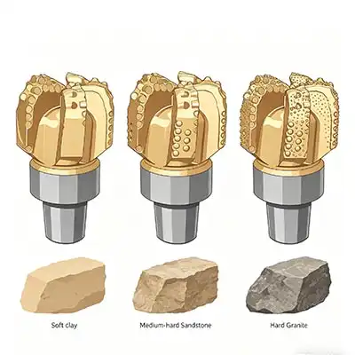 How to choose the right drill bit based on formation hardness?