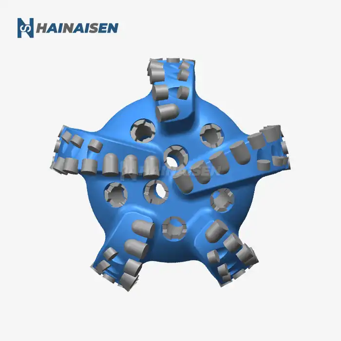 Mũi khoan PDC thân thép 5 lưỡi