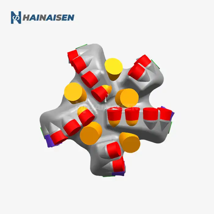 Mũi khoan PDC năm lưỡi